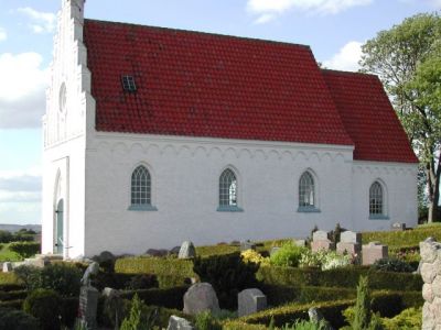 LangÃ¸r kirke
Modtaget af Karl Erik Kornmaaler Mikkelsen. 2oo4
