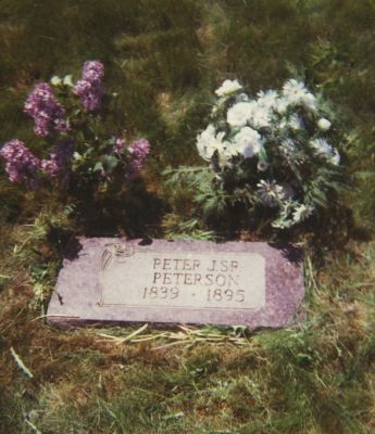 Headstone
Headstone, Peder Jorgen Pedersen, Weston, Idaho Cemetery
